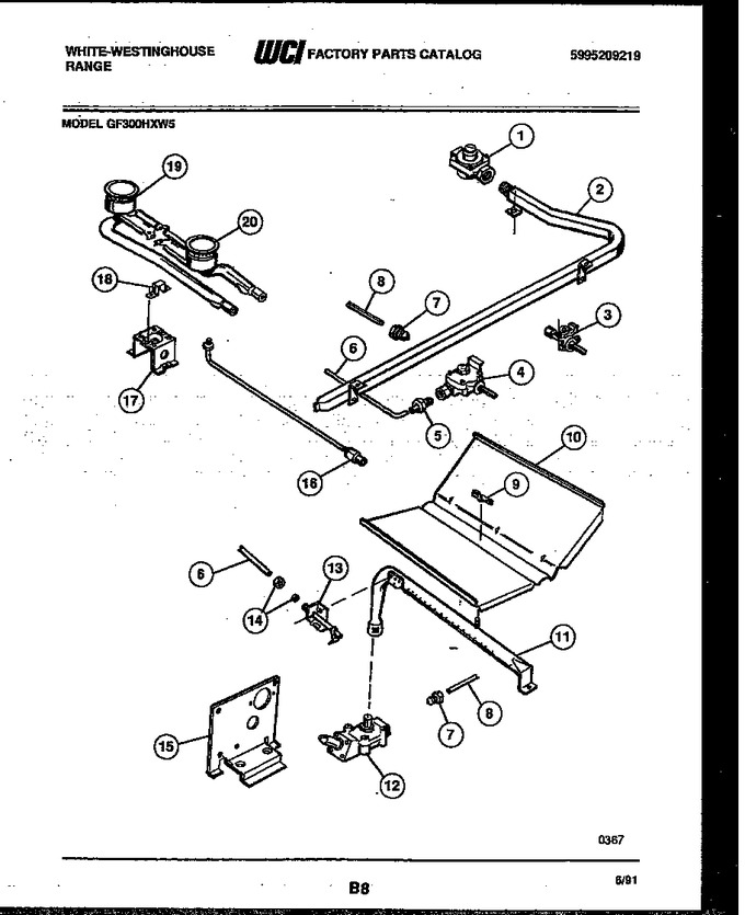 Diagram for GF300HXW5