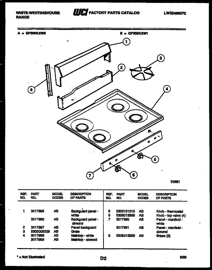 Diagram for GF306KXD1