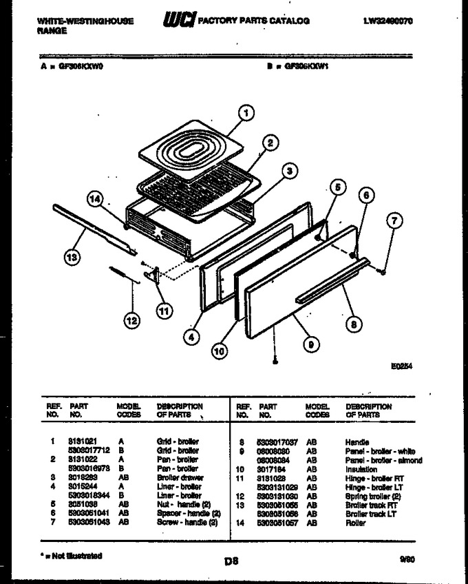 Diagram for GF306KXD1