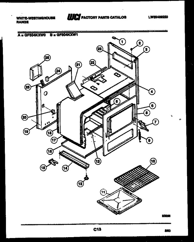 Diagram for GF504KXW0