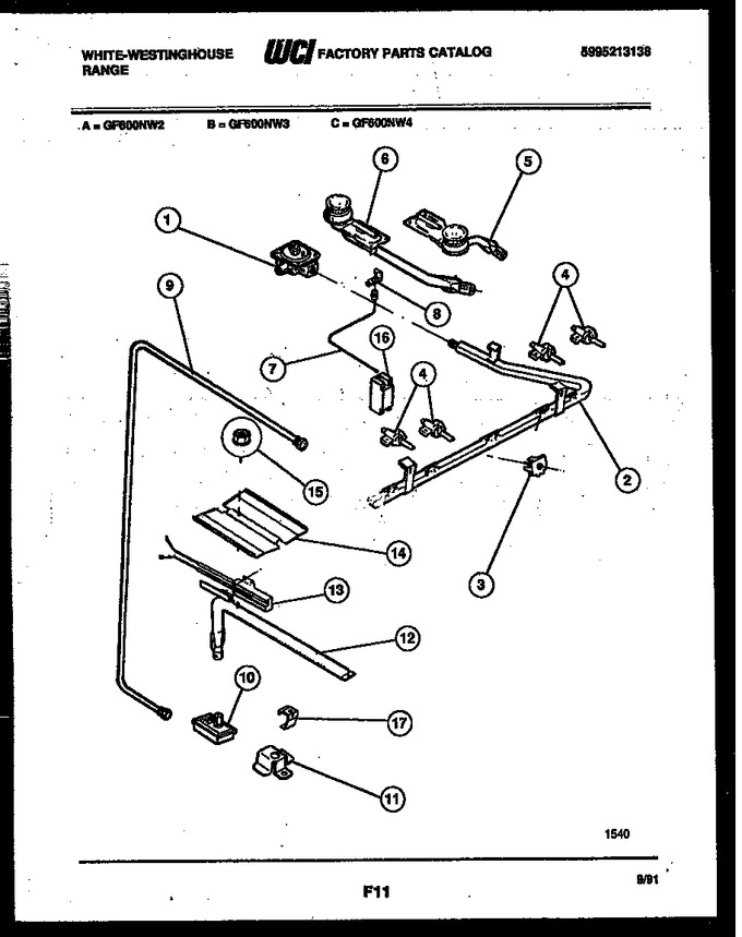 Diagram for GF600ND2