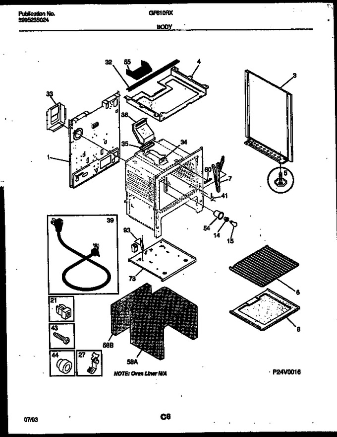 Diagram for GF610RXW3