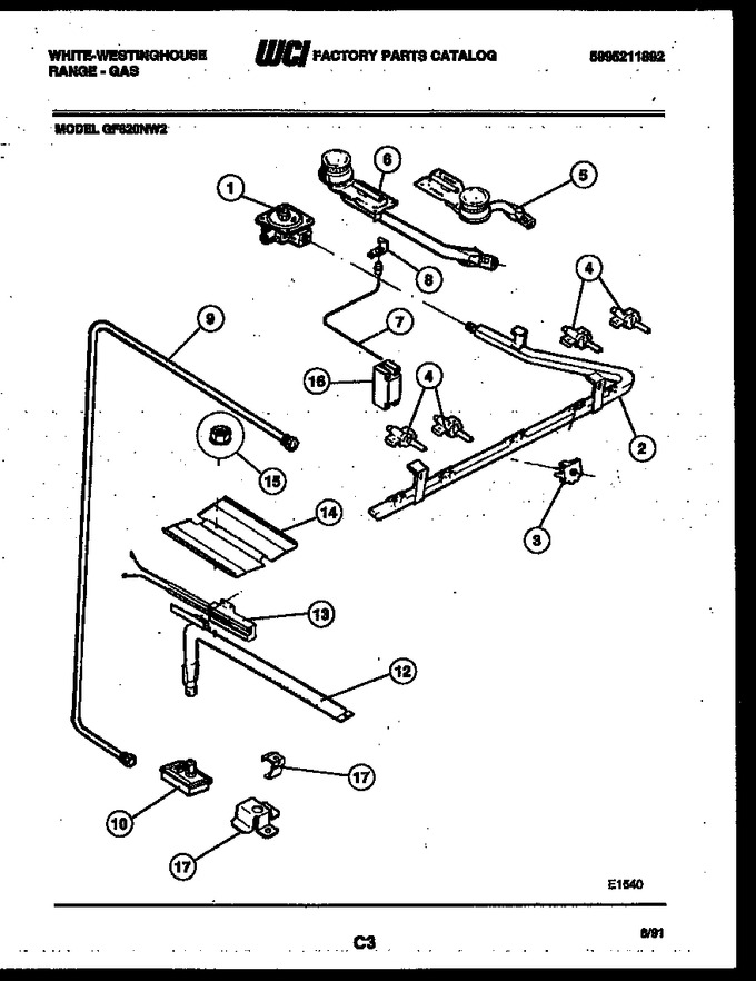 Diagram for GF620ND2