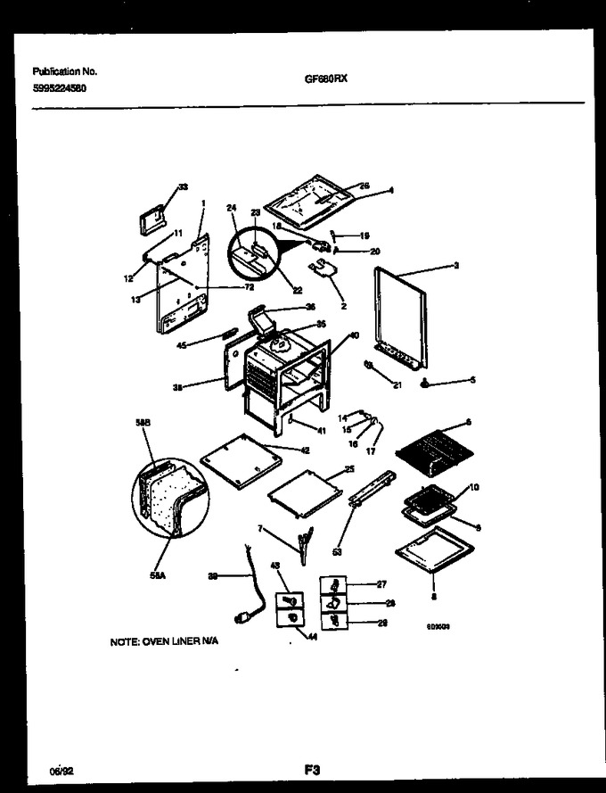 Diagram for GF680RXW1