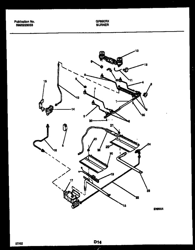 Diagram for GF690RXD1