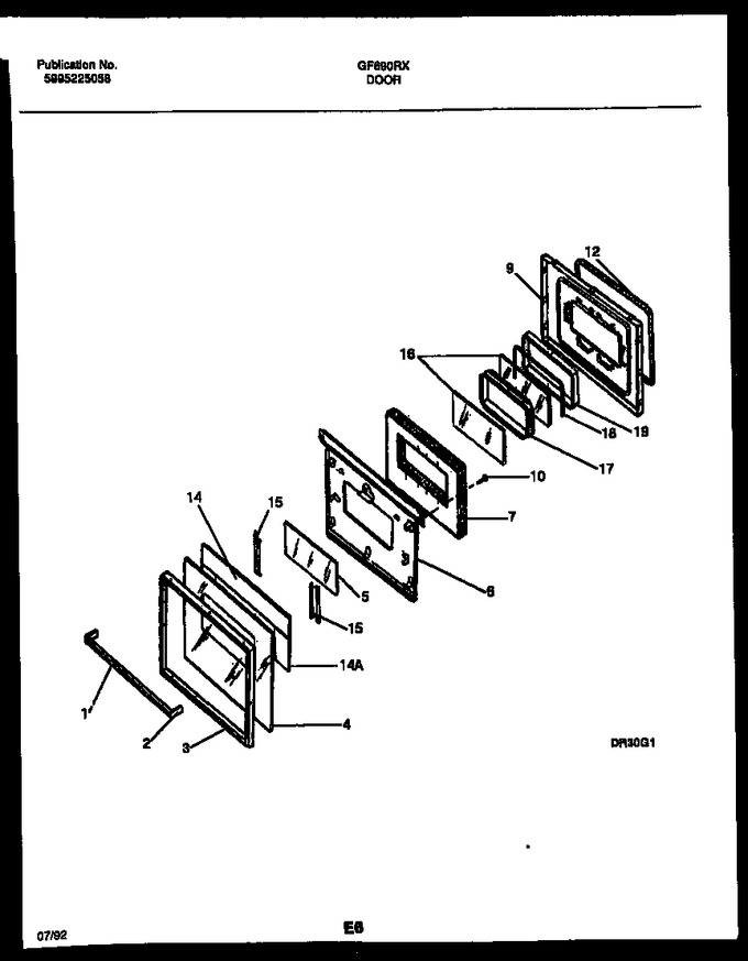 Diagram for GF690RXW1