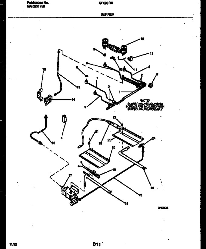 Diagram for GF690RXD2