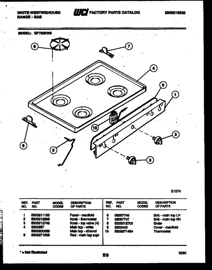 Diagram for GF720NW5