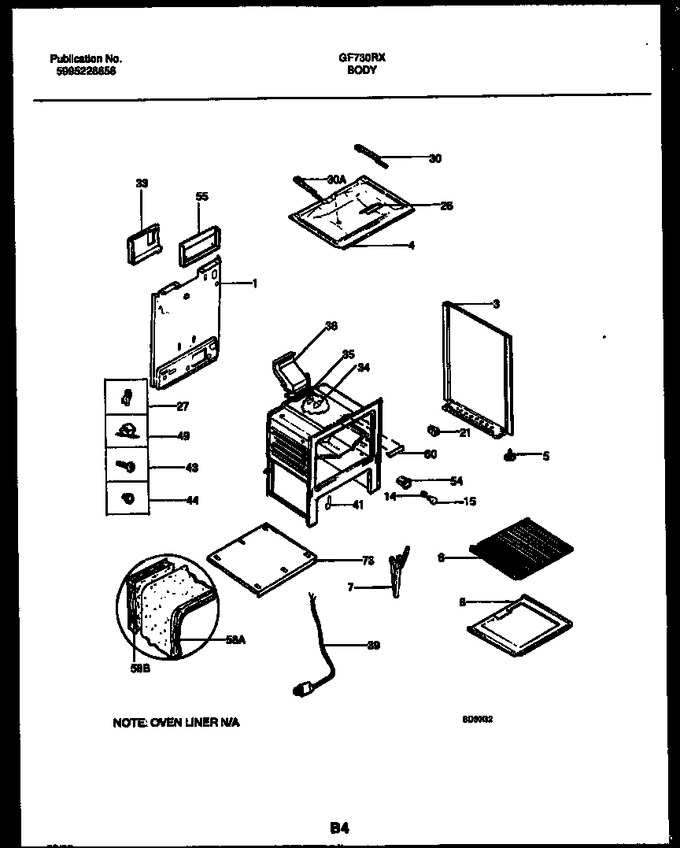 Diagram for GF730RXW1