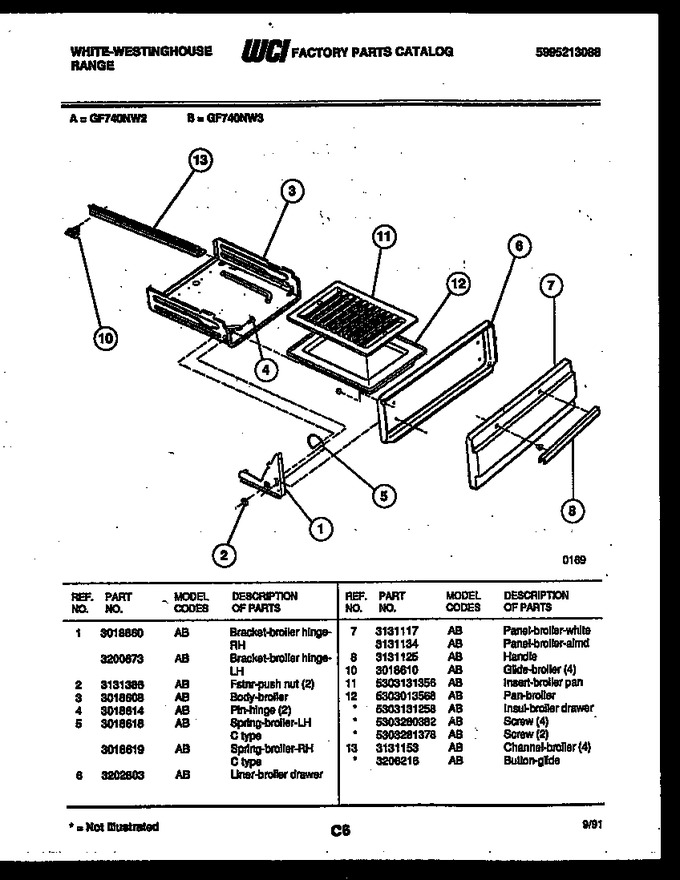 Diagram for GF740NW2