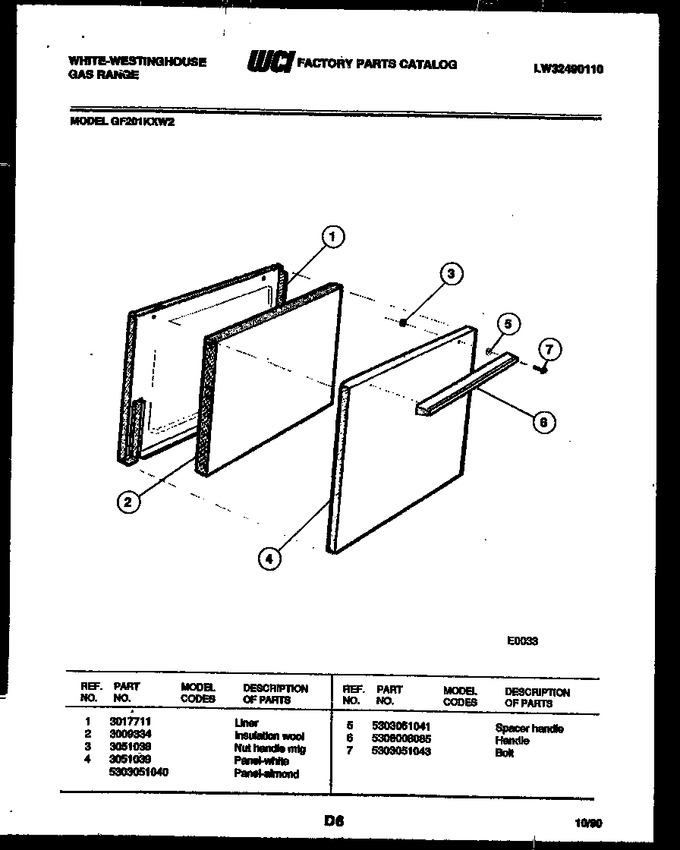 Diagram for GF750NW1