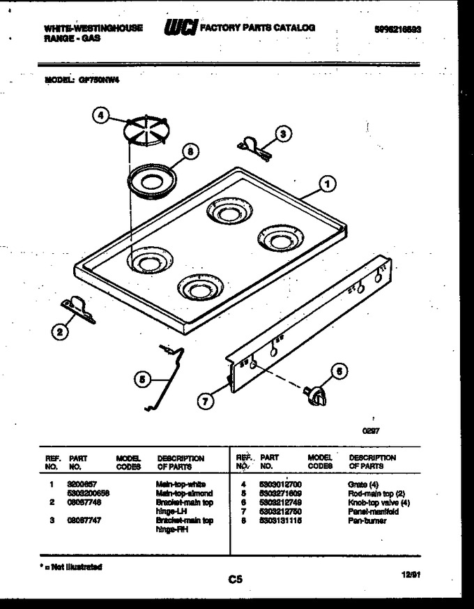 Diagram for GF750NW4