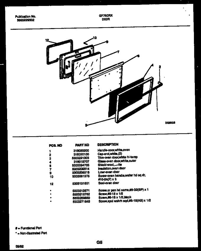 Diagram for GF760RXW1