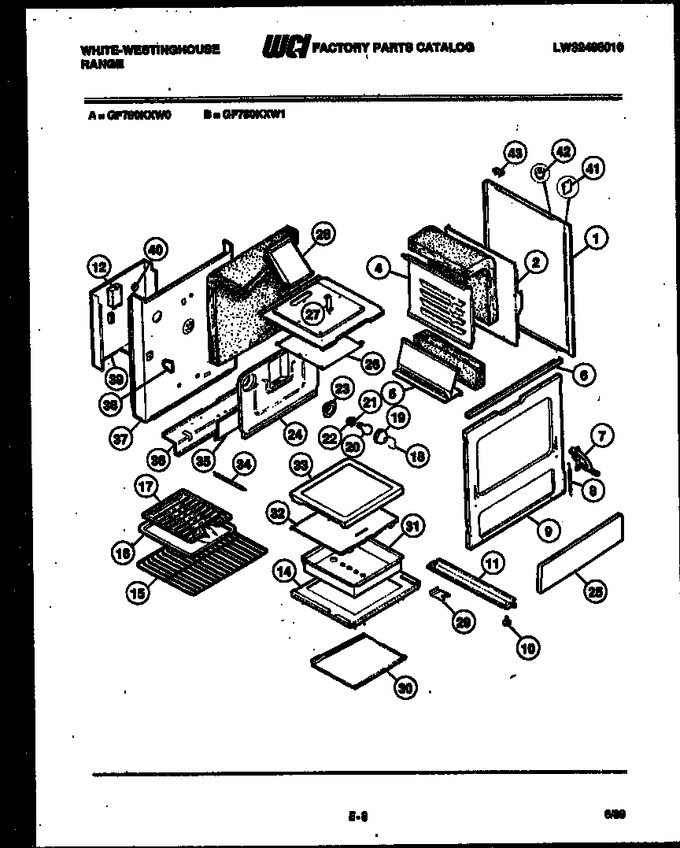 Diagram for GF780KXW1