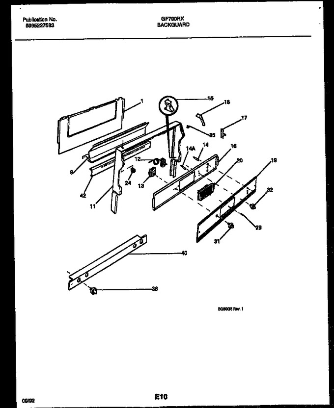 Diagram for GF790RXW1