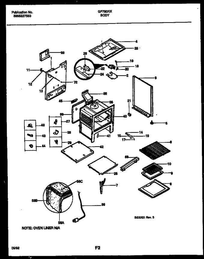 Diagram for GF790RXW1