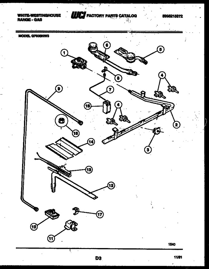 Diagram for GF830NW3