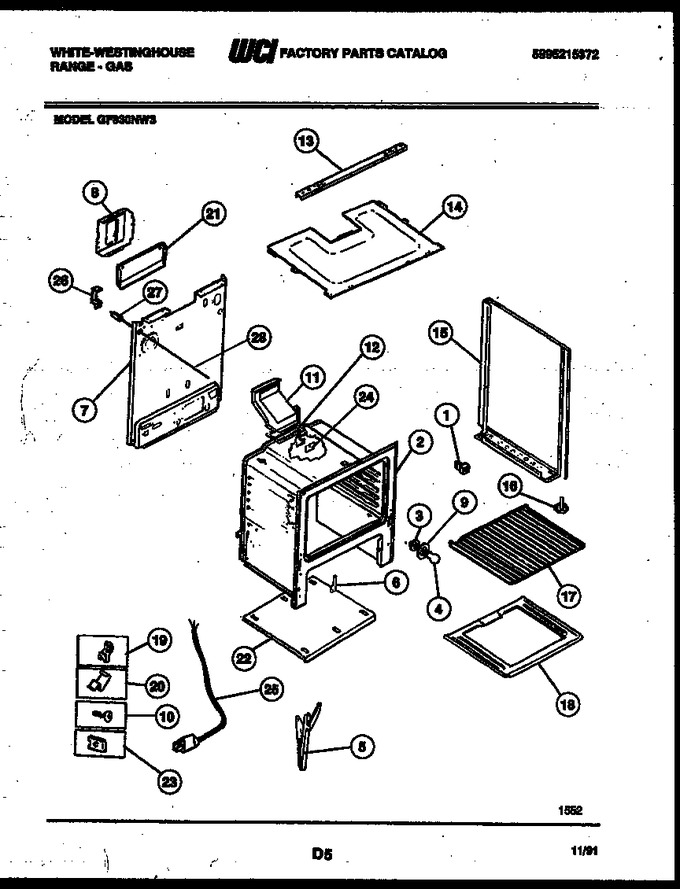 Diagram for GF830NW3