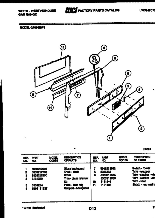 Diagram for GF860ND1