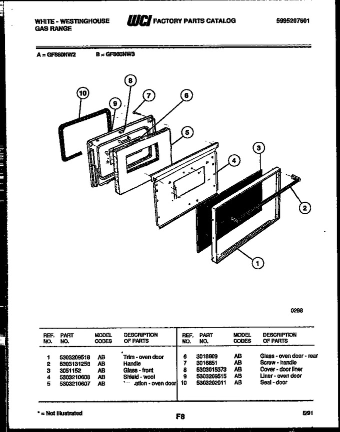 Diagram for GF860ND2