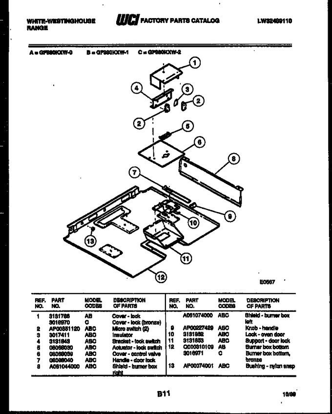 Diagram for GF980KXD2