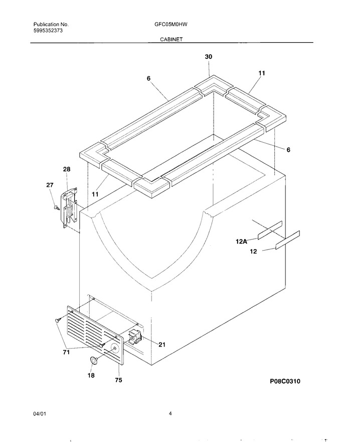 Diagram for GFC05M0HW2