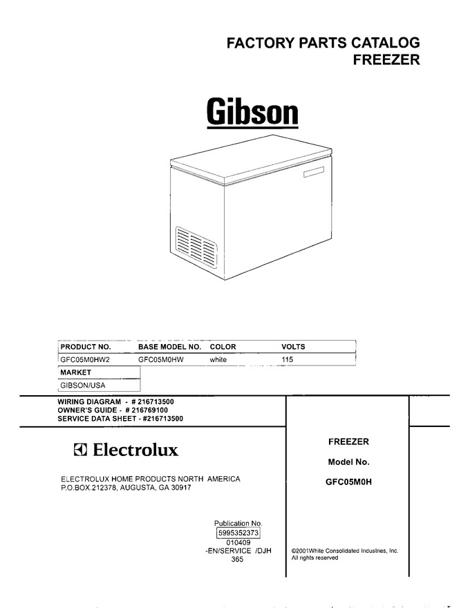 Diagram for GFC05M0HW2