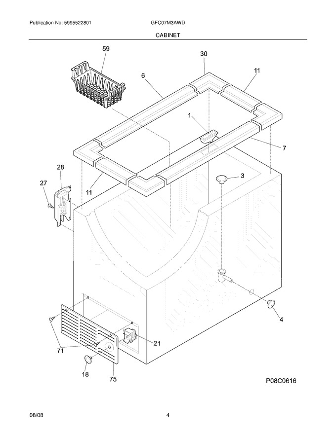 Diagram for GFC07M3AWD