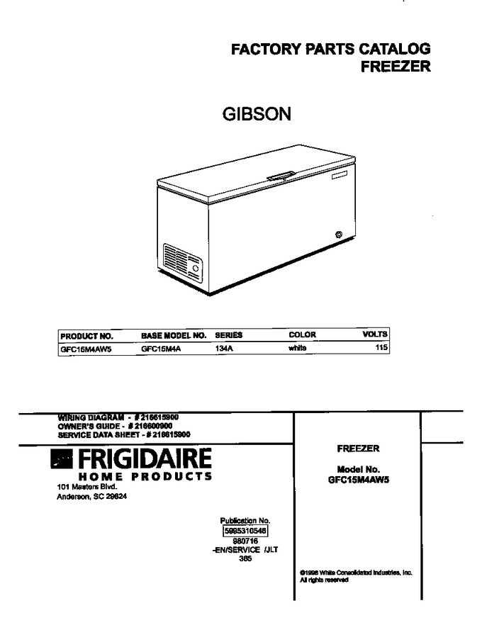 Diagram for GFC15M4AW5