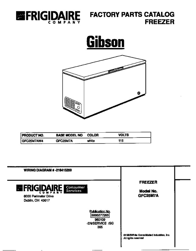 Diagram for GFC25M7AW4