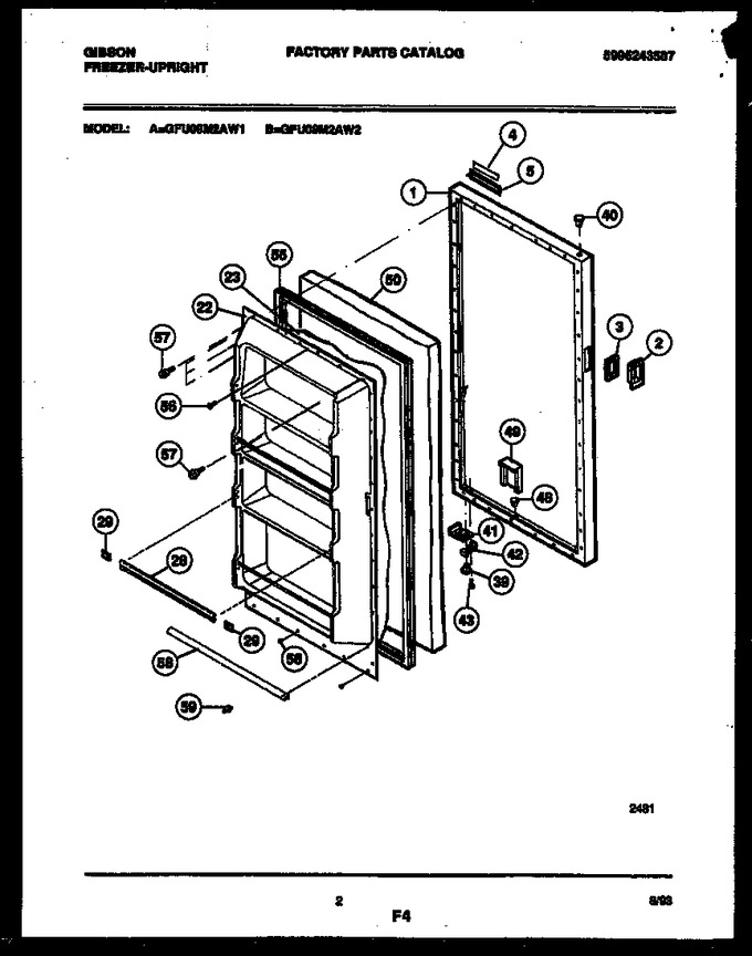 Diagram for GFU09M2AW1