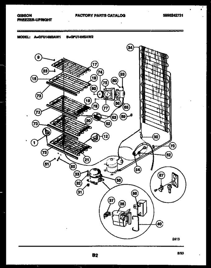 Diagram for GFU14M3AW1