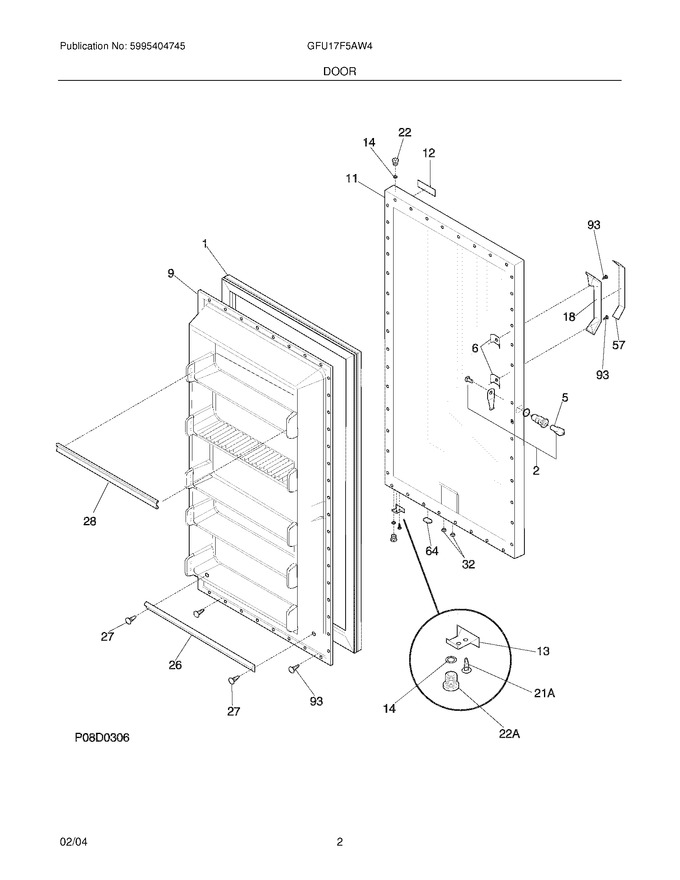 Diagram for GFU17F5AW4