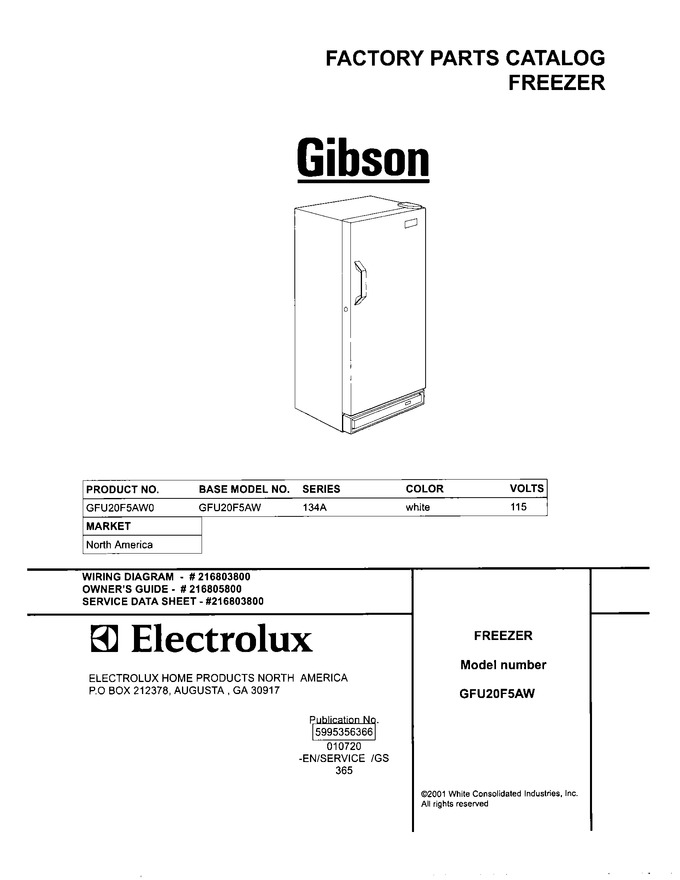 Diagram for GFU20F5AW0