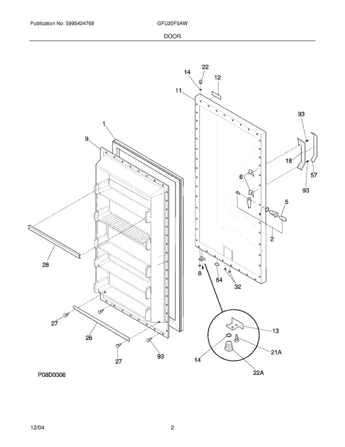 Diagram for GFU20F5AW7