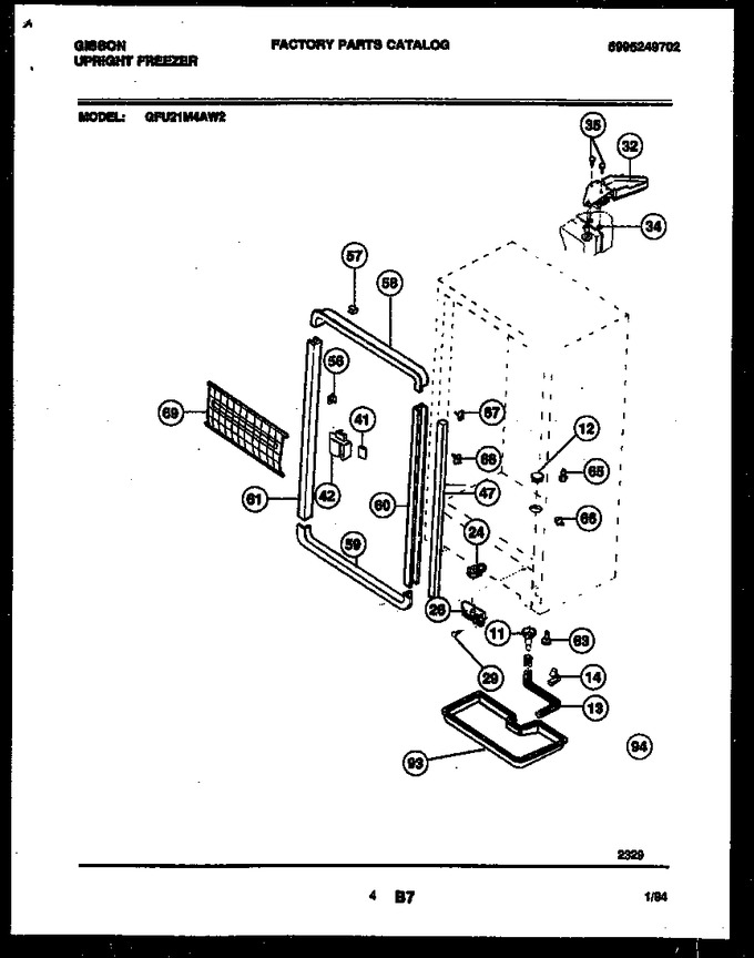 Diagram for GFU21M4AW2