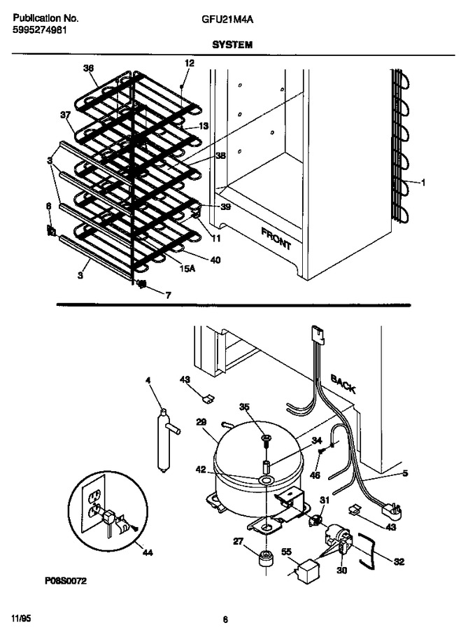 Diagram for GFU21M4AW4