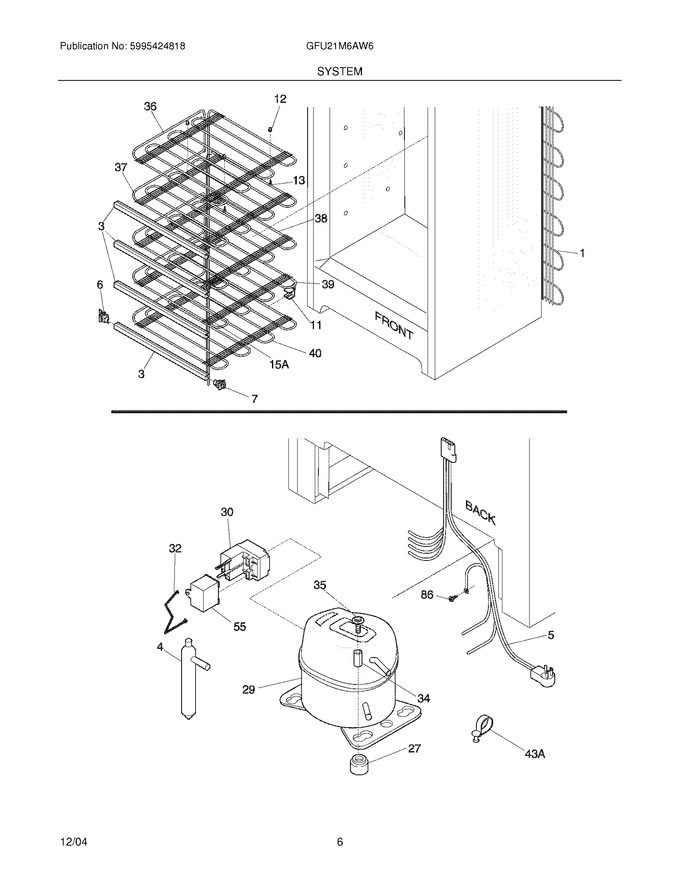 Diagram for GFU21M6AW6