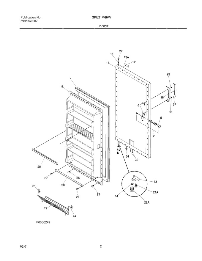 Diagram for GFU21M6HW2