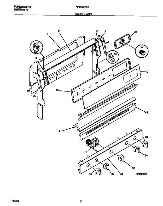 Diagram for GGF322BBWB