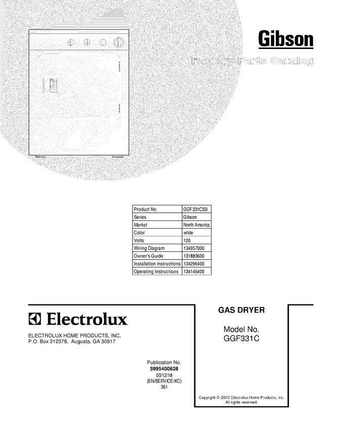 Diagram for GGF331CS0