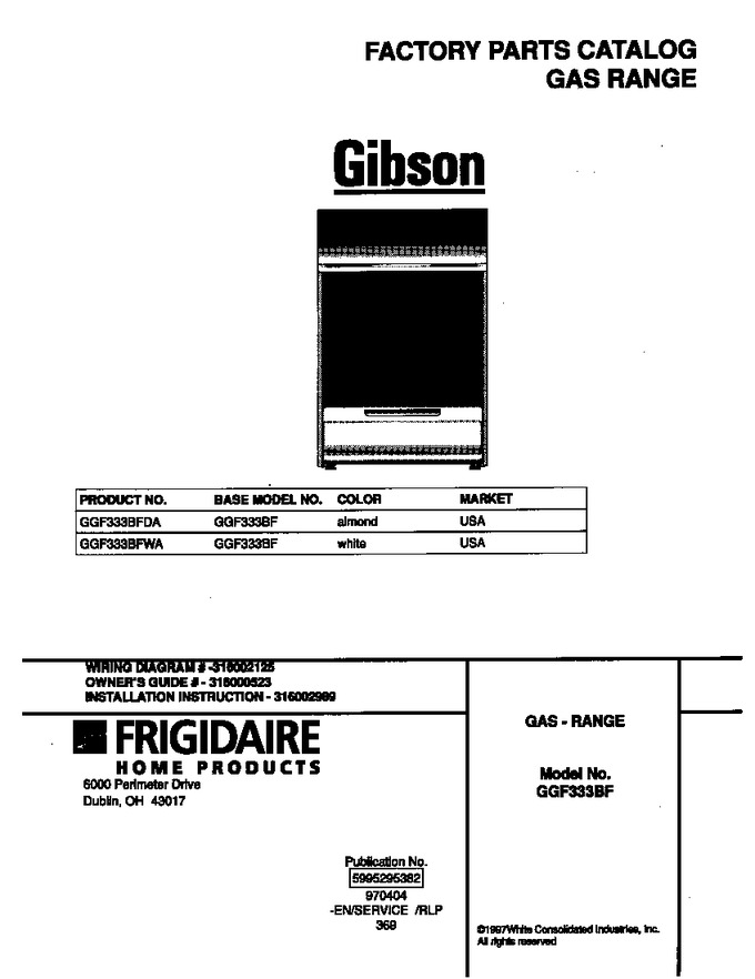 Diagram for GGF333BFWA