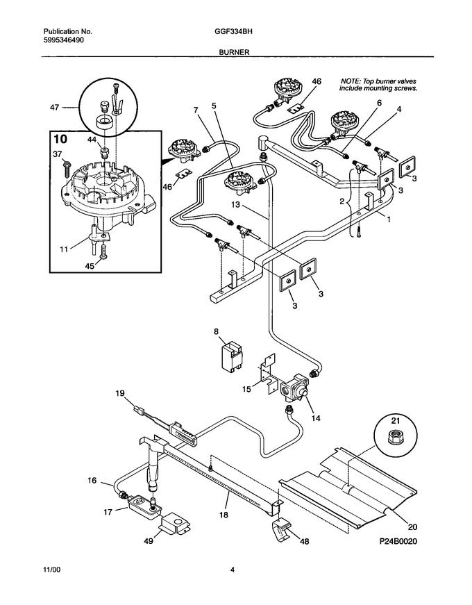 Diagram for GGF334BHWD