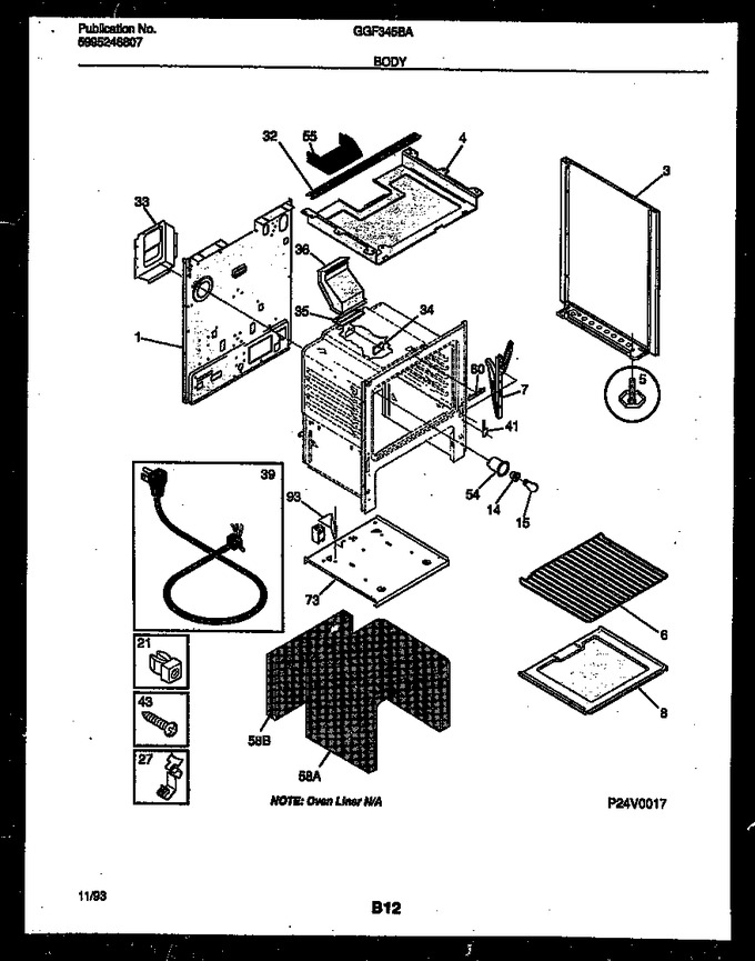 Diagram for GGF345BADA