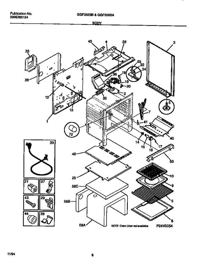 Diagram for GGF350SBDA