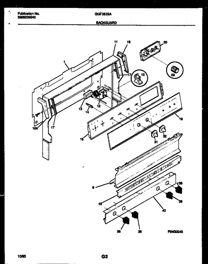 Diagram for GGF353SAWA