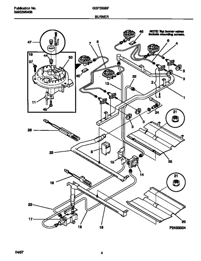 Diagram for GGF355BFWA