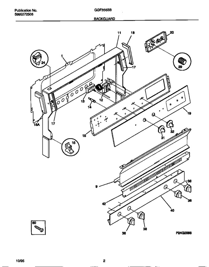 Diagram for GGF356BBWC