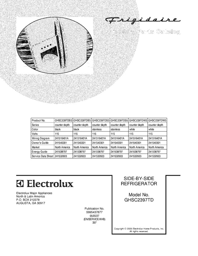 Diagram for GHSC239TDS3