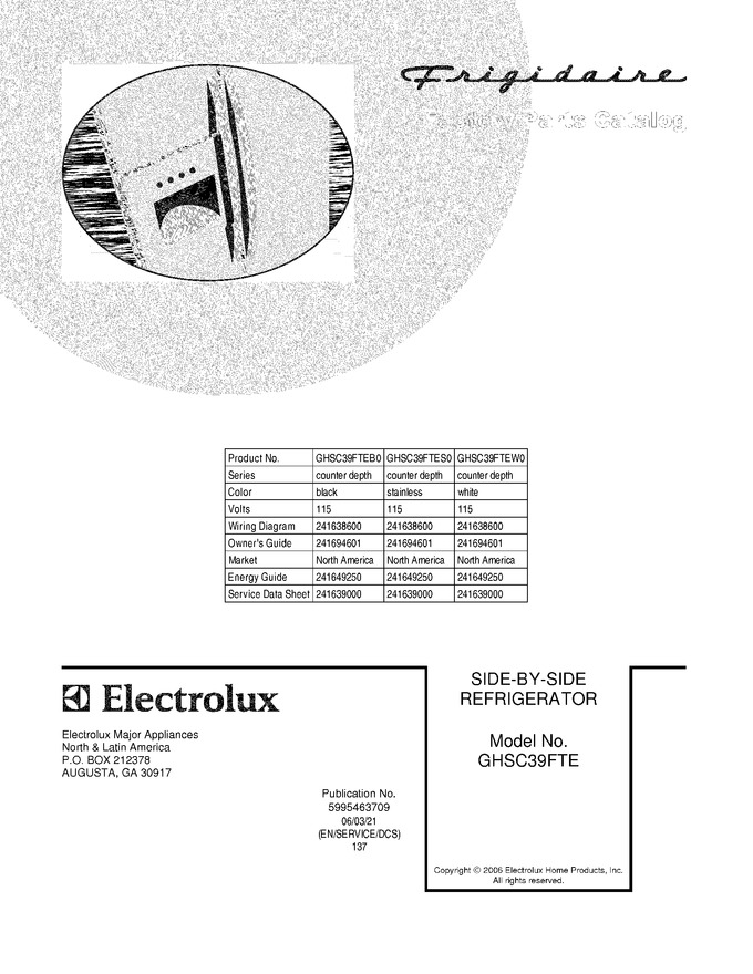 Diagram for GHSC39FTES0